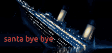 Titanic Santa GIF - Titanic Santa Bye Bye GIFs