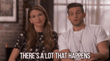 There'S A Lot That Happens GIF - Younger Tv Land Sutton Foster GIFs