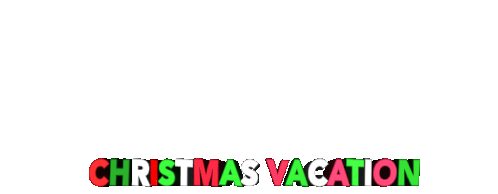 Christmas Vacation Vacation Sticker - Christmas Vacation Vacation Winter Break Stickers
