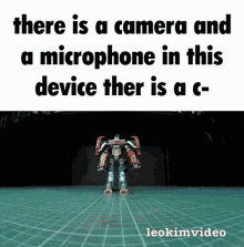 There Is A Camera And Leokimvideo GIF - There Is A Camera And Leokimvideo Leo Henry GIFs