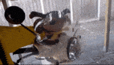 a stuffed animal is sitting on the windshield of a scooter
