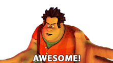Awesome Wreck It Ralph Sticker - Awesome Wreck It Ralph Cool Stickers