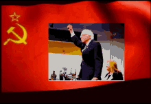 Russia Bernie Sanders GIF - Russia Bernie Sanders Flag GIFs