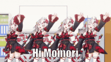 Hi Momori GIF - Hi Momori Ayame GIFs