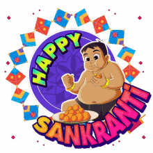 Happy Sankranti Kalia GIF - Happy Sankranti Kalia Chhota Bheem GIFs