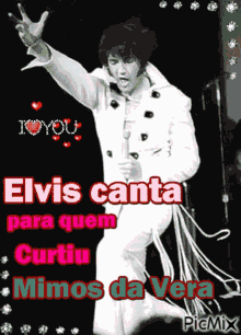 Elvis Presley I Love You GIF - Elvis Presley I Love You Canta GIFs