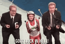 Good Luck In Hell Skiing GIF - Good Luck In Hell Skiing Athlete GIFs
