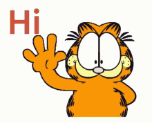 Hello There Hi GIF - Hello There Hi Garfield GIFs