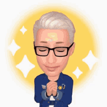 Ar Emoji Pray GIF - Ar Emoji Pray Love You GIFs