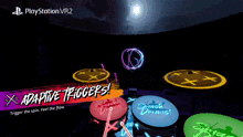 a screenshot of a video game called adaptive triggers on playstation vr2