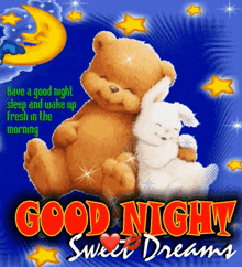 Good Night Bear GIF