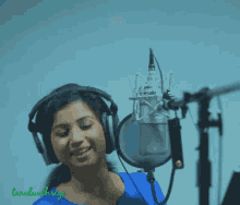 Shreya Ghoshal Music Recording GIF - Shreya Ghoshal Music Recording Laugh GIFs