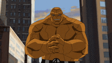 Fantastic Four The Thing GIF - Fantastic Four The Thing Hand Punch GIFs