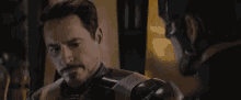 Robert Downey Jr Attack GIF - Robert Downey Jr Attack Captain America GIFs