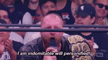 Aew Jon Moxley GIF - Aew Jon Moxley I Am Indomitable Will Personified GIFs