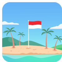 Selamat Hari Kemerdekaan Republik Indonesia Hari Ulang Tahun Kemerdekaan Republik Indonesia Sticker