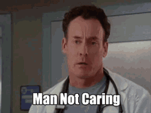 Dr Cox Dont Care GIF - Dr Cox Dont Care Not Caring GIFs