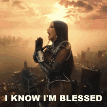 I Know Im Blessed Cardi B GIF - I Know Im Blessed Cardi B Hot Shit Song GIFs