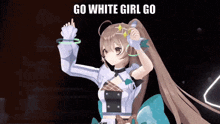 Mumei Nanashi Mumei GIF - Mumei Nanashi Mumei Go White Girl Go GIFs