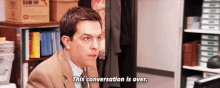 Conversation GIF - Conversation This Conversation Is Over Conversation Over GIFs