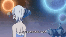 a girl in a blue dress says it 's dette don 't think feel