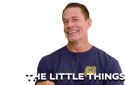 The Little Things John Cena Sticker - The Little Things John Cena Little Things Stickers