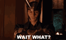 Loki Wait A Minute GIF - Loki Wait A Minute Wait What GIFs