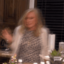 Scared Real Housewives Of Beverly Hills GIF - Scared Real Housewives Of Beverly Hills Yikes GIFs