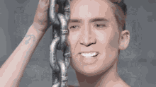 Wrecking Cage GIF - Miley Cyrus Nicolas Cage Wrecking Ball GIFs