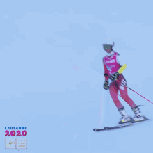 Skiing Youth Olympic Games GIF - Skiing Youth Olympic Games Alpine Skiing GIFs