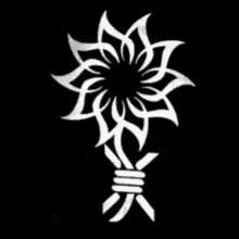 a logo for a band called boomers is on a black background with red letters .