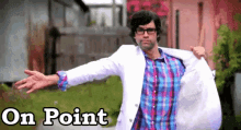 On Point GIF - Rhett And Link On Point Dance GIFs