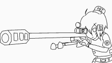 Anime Sniper Blender Animation GIF - Anime Sniper Blender Animation Fbi GIFs