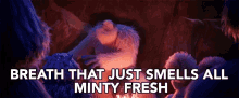 Minty Fresh Breath GIF - Minty Fresh Breath Breath Mint GIFs