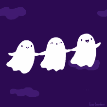 fantasmas ghost cute feliz halloween noche de brujas