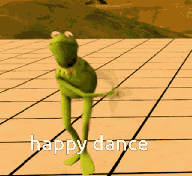 Happy Dance Kermit The Frog GIF - Happy Dance Kermit The Frog Dancing GIFs