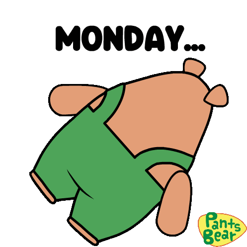 Monday Motivation Monday Meme Sticker - Monday Motivation Monday Meme Monday Tired Stickers