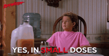 Yes In Small Doses Minimal GIF - Yes In Small Doses Minimal Little Amount GIFs