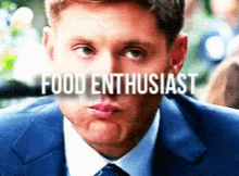 Food Enthusiast Jensen Ackles GIF - Food Enthusiast Jensen Ackles Dean Winchester GIFs