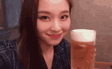 Gahyeon Beer GIF - Gahyeon Beer Drink GIFs