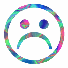 emoji smiley sad face colorful