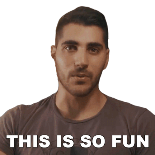 This Is So Fun Rudy Ayoub Sticker - This Is So Fun Rudy Ayoub This Is Quite Entertaining Stickers