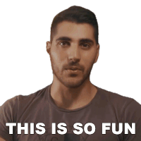 This Is So Fun Rudy Ayoub Sticker - This Is So Fun Rudy Ayoub This Is Quite Entertaining Stickers