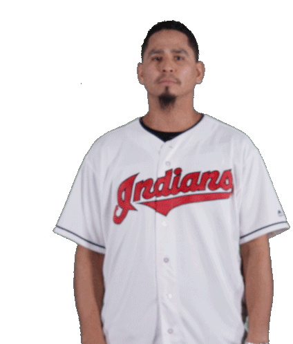 Carlos Carrasco Indians Sticker - Carlos Carrasco Indians Cleveland Stickers