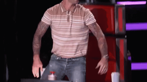 Excited GIF - Excited Adam Levin The Voice GIFs
