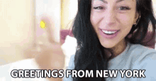 Greetings From New York Hi GIF - Greetings From New York Hi Hello GIFs
