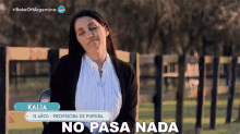 No Pasa Nada Kalia GIF - No Pasa Nada Kalia Bake Off Argentina GIFs