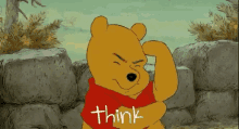 Think Think Think Winnie The Pooh GIF - Think Think Think Winnie The Pooh GIFs