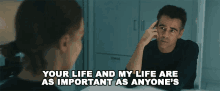 Your Life And My Life Are As Important As Anyones Richard Alling GIF - Your Life And My Life Are As Important As Anyones Richard Alling Colin Farrell GIFs