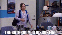 Superstore Amy Sosa GIF - Superstore Amy Sosa The Bathroom Is Disgusting GIFs